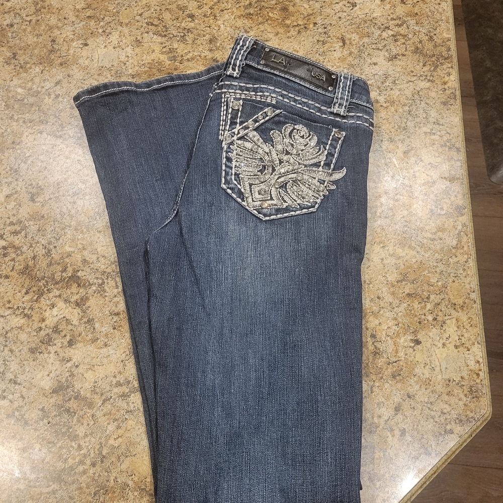 LA Idol Bling Jeans